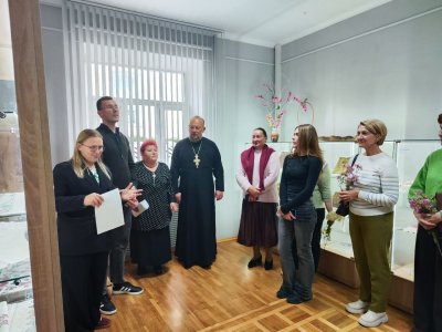 Адкрыццё выставы 
